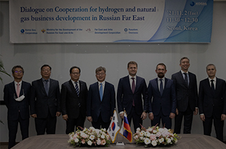 러시아 극동북극개발부 장관과 면담 수소·천연가스 사업 개발 협력하기로